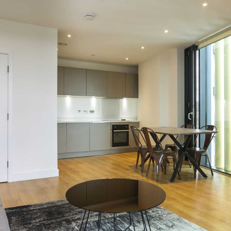 Furnished living area