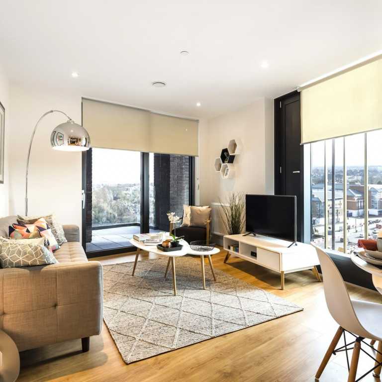 Furnished living room