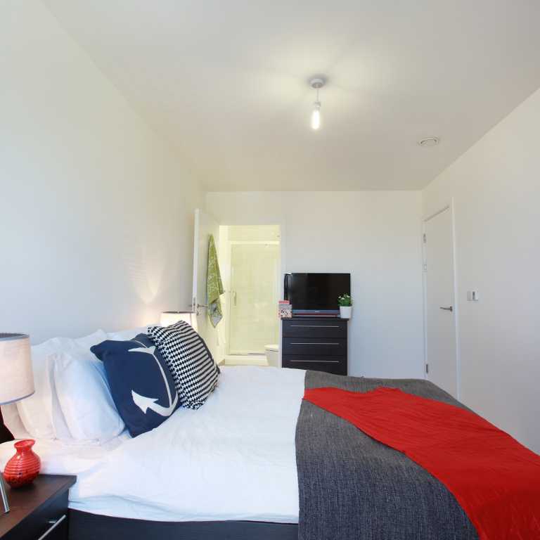 Flat 303 master bedroom